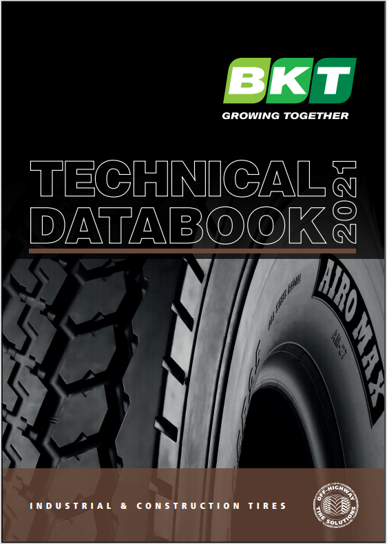 BKT Technical Data Book industrial & construction tire 2021