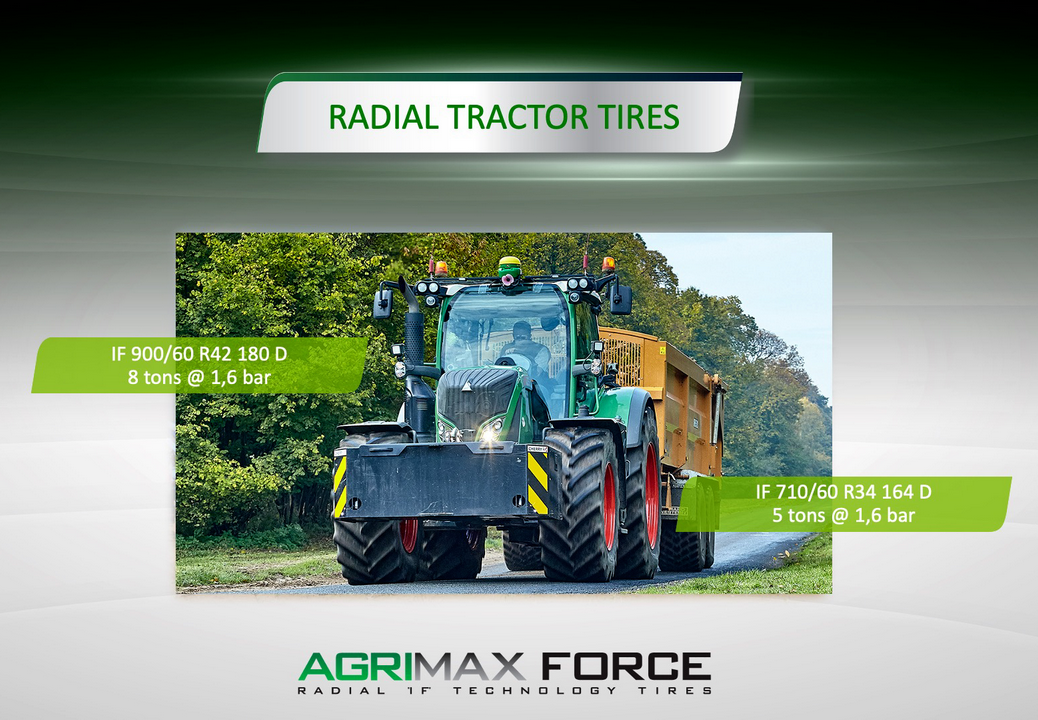 Agrimax Force: nepriekaištingas pasirinkimas  didelės galios traktoriams, naudojamiems bet kurio tipo dirvai įdirbti